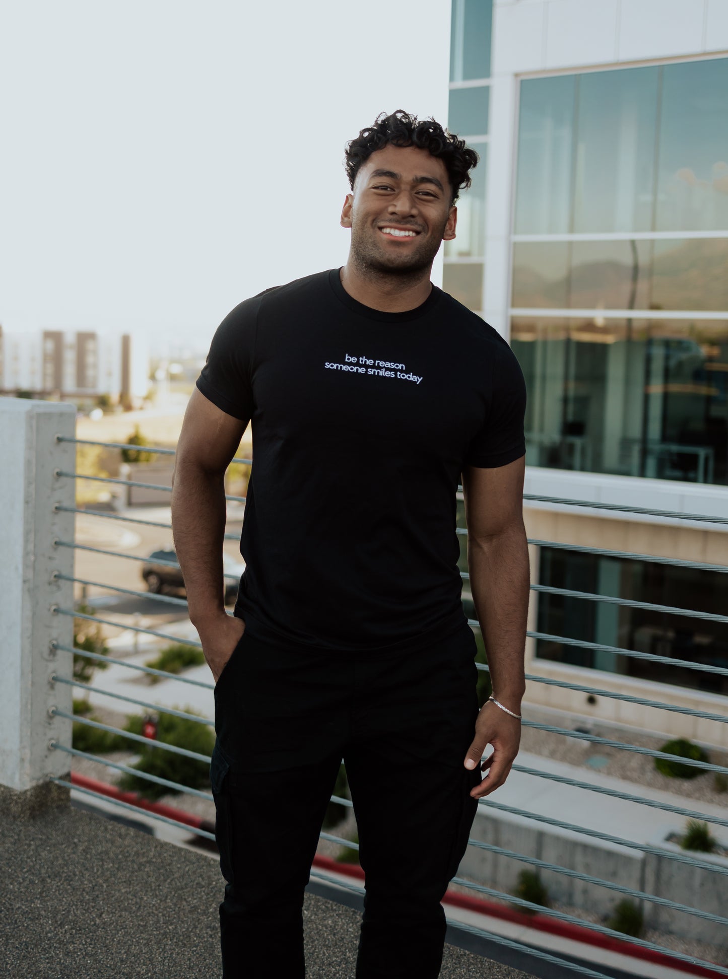 Black QR Tee