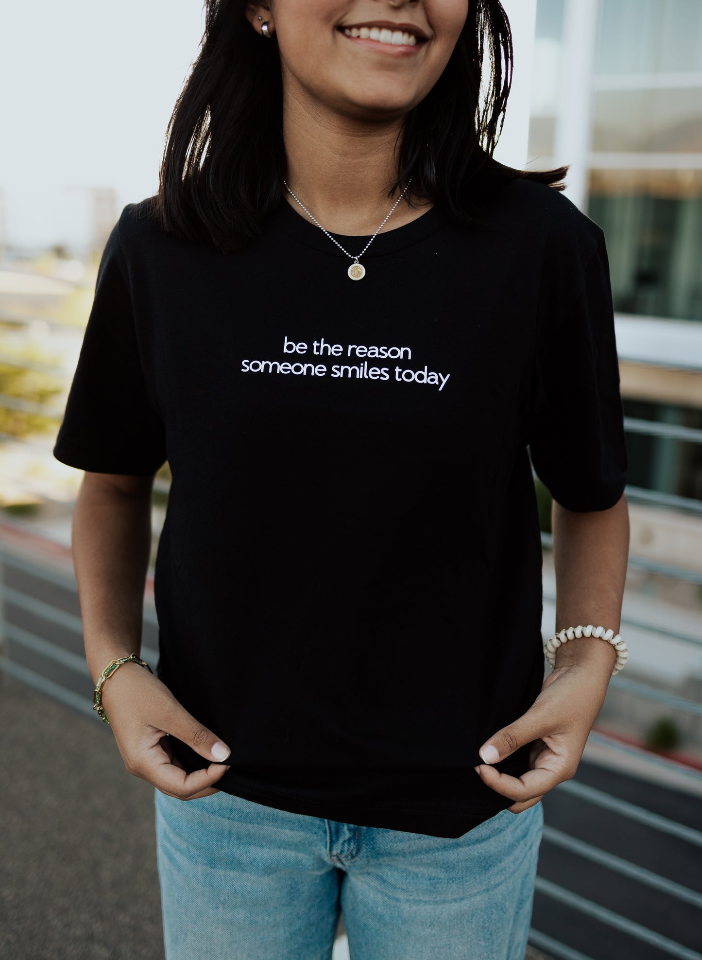 Black QR Tee