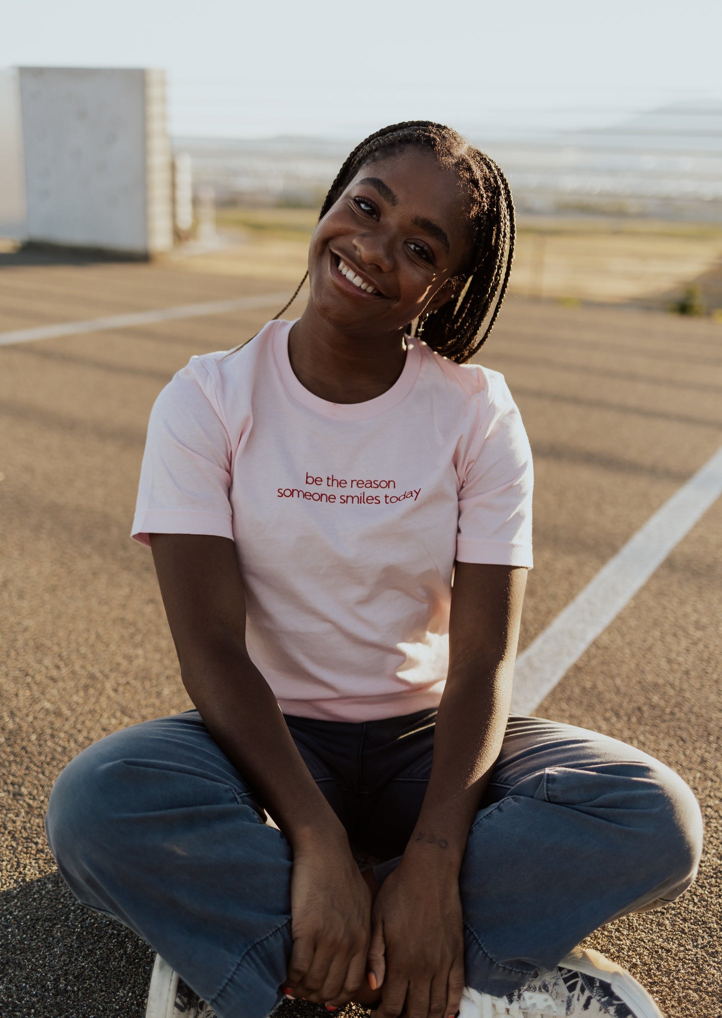 Pink QR Tee