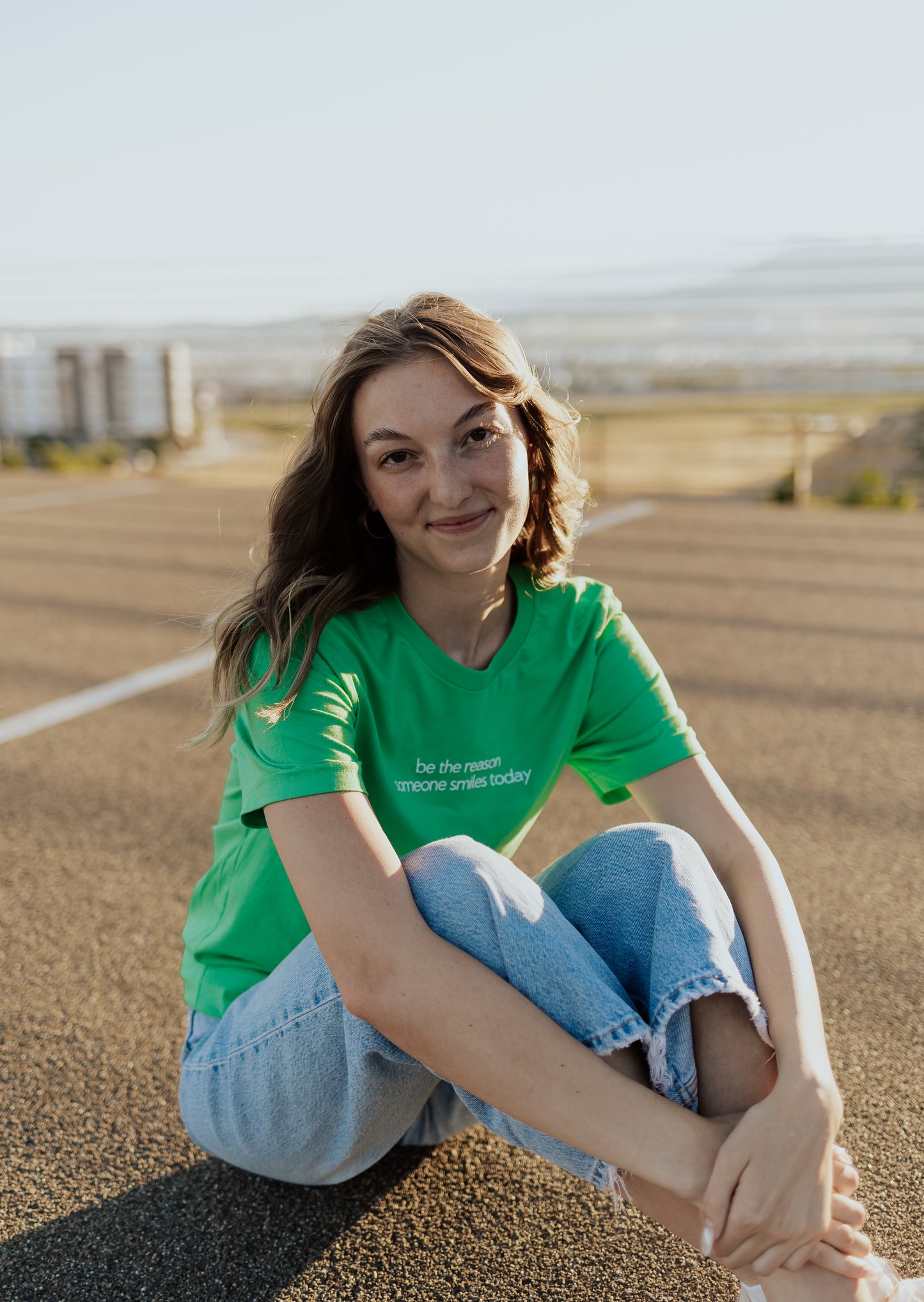 Green QR Tee