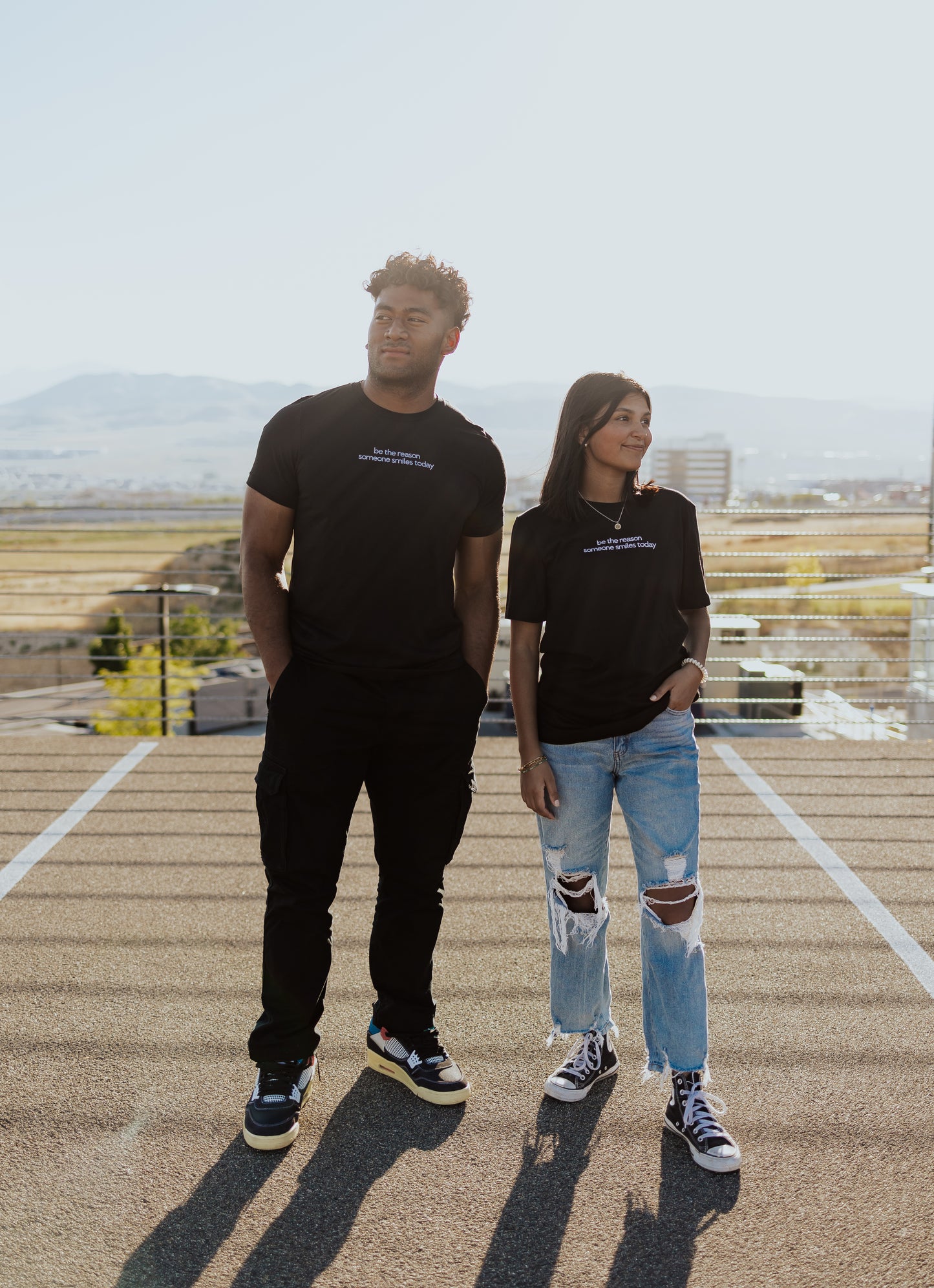 Black QR Tee