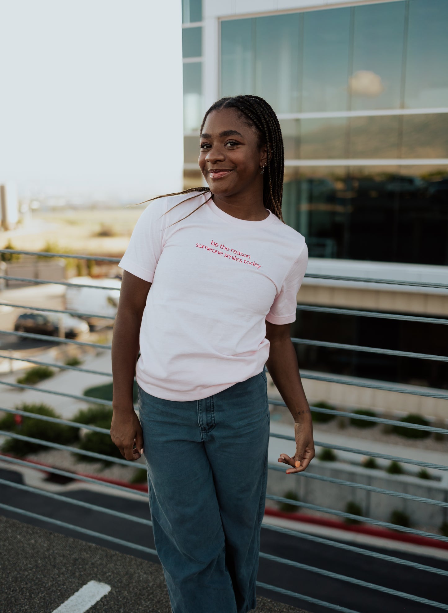 Pink QR Tee
