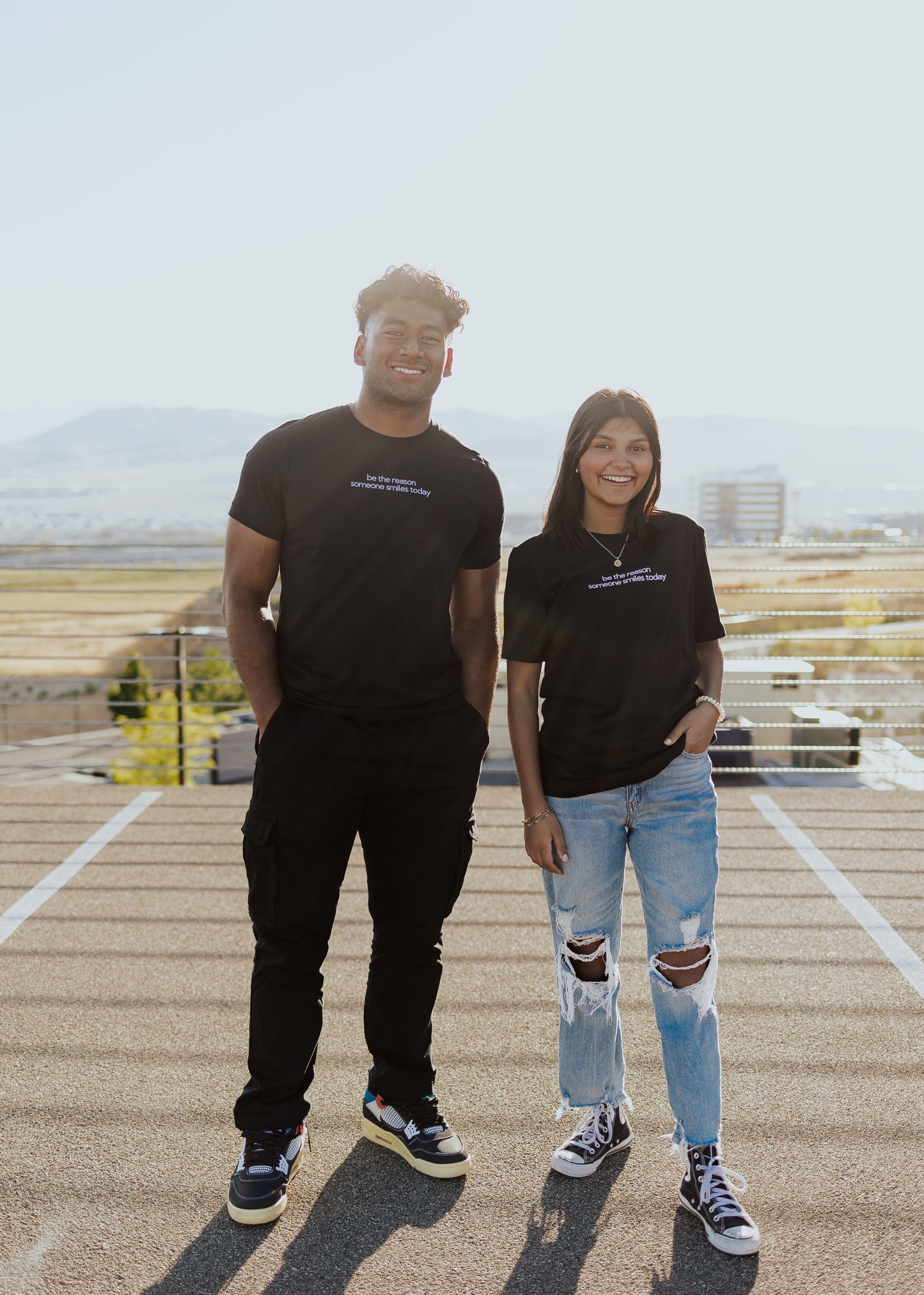 Black QR Tee