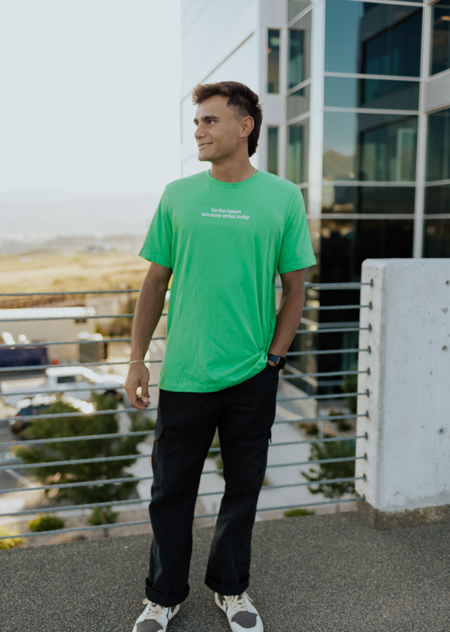Green QR Tee