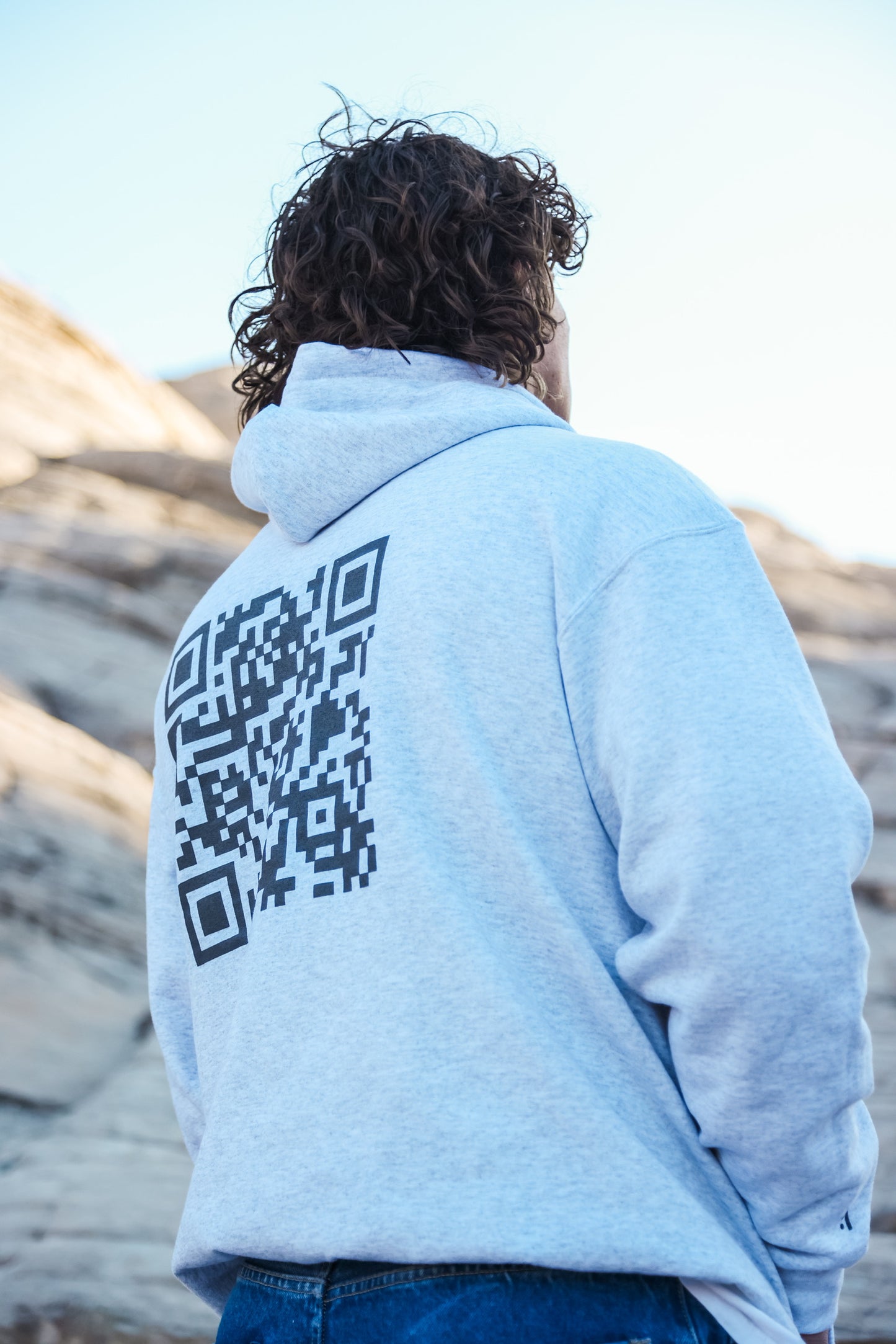 Grey Smile Hoodie
