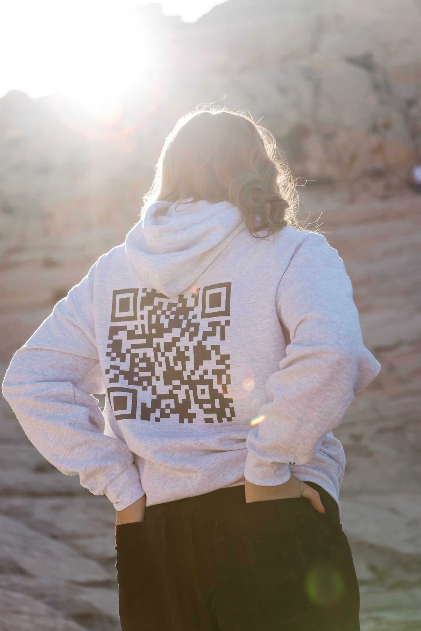 Grey Smile Hoodie