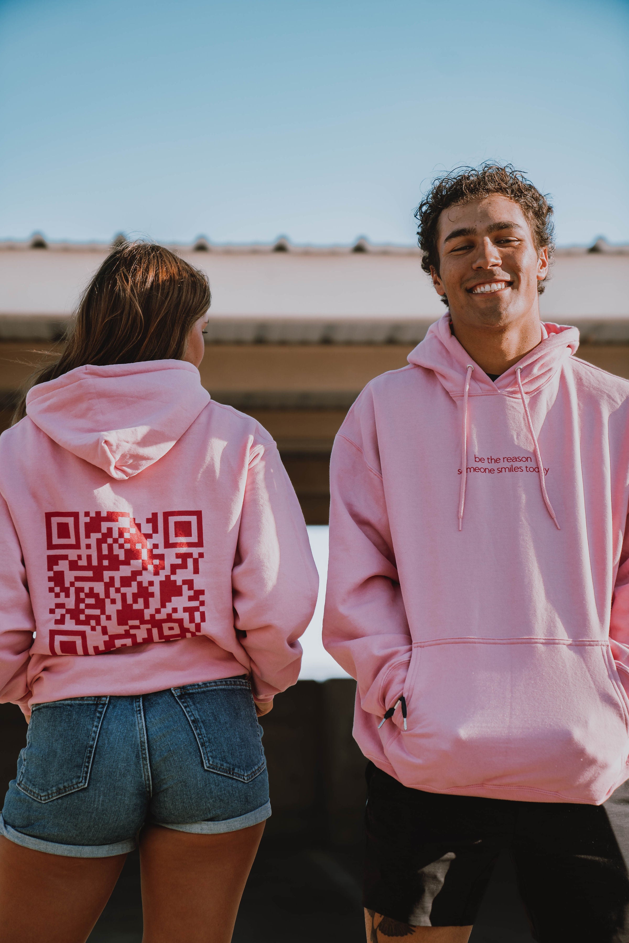 Smile hoodie online