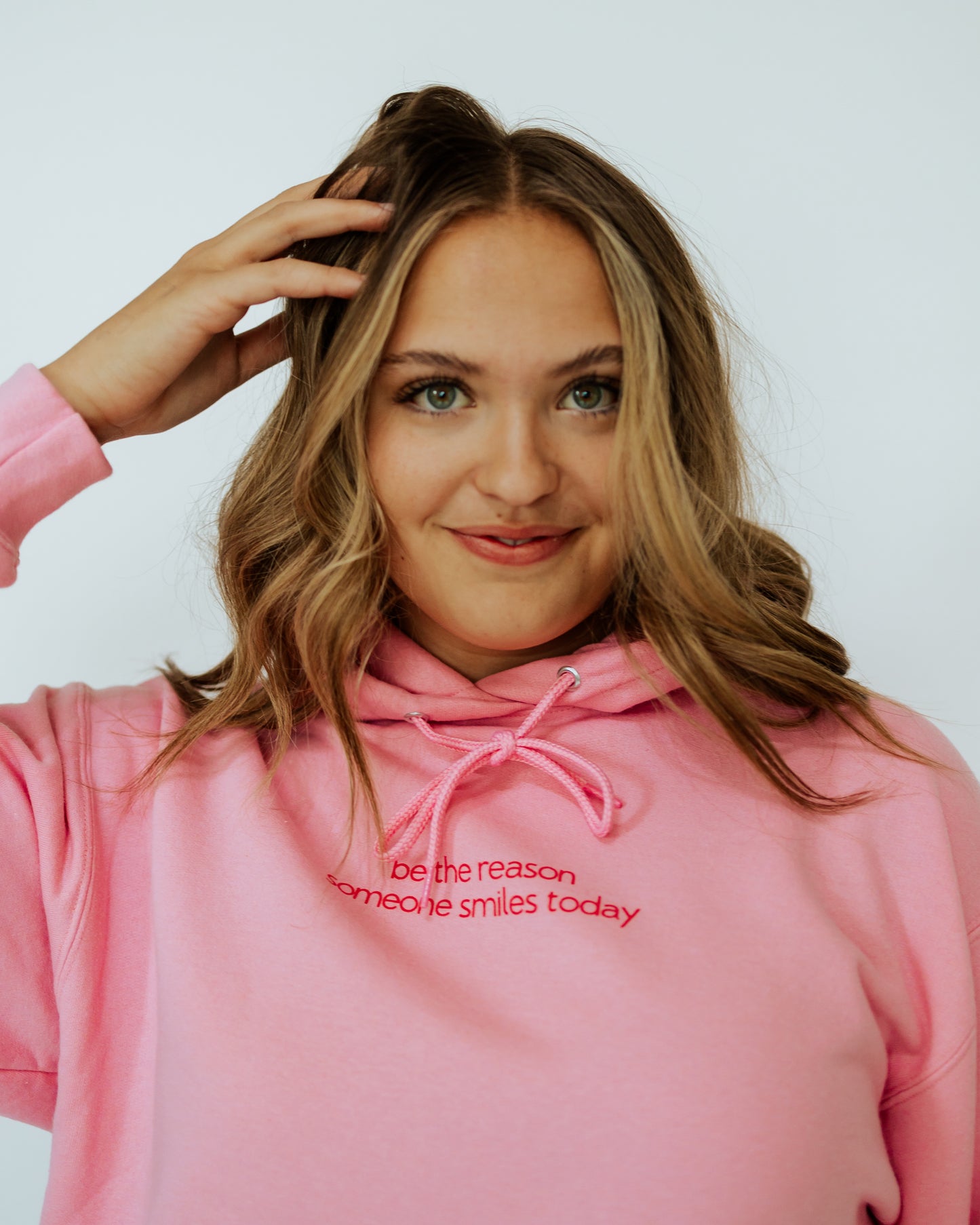 Pink Smile Hoodie