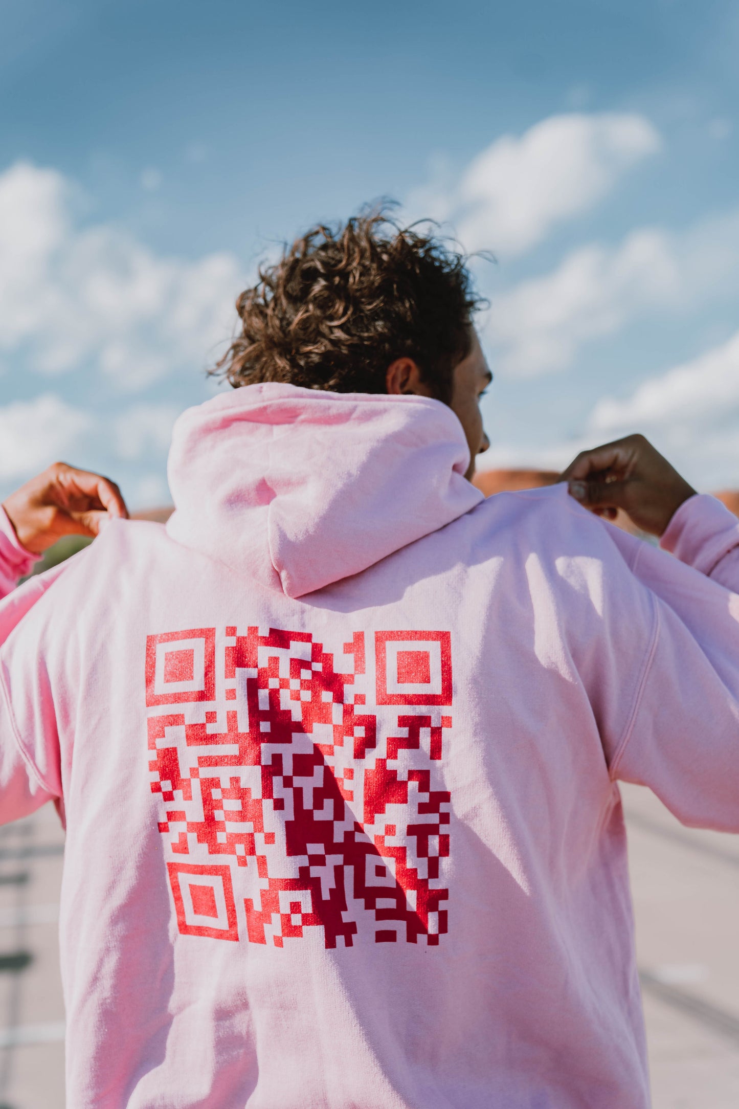 Pink Smile Hoodie