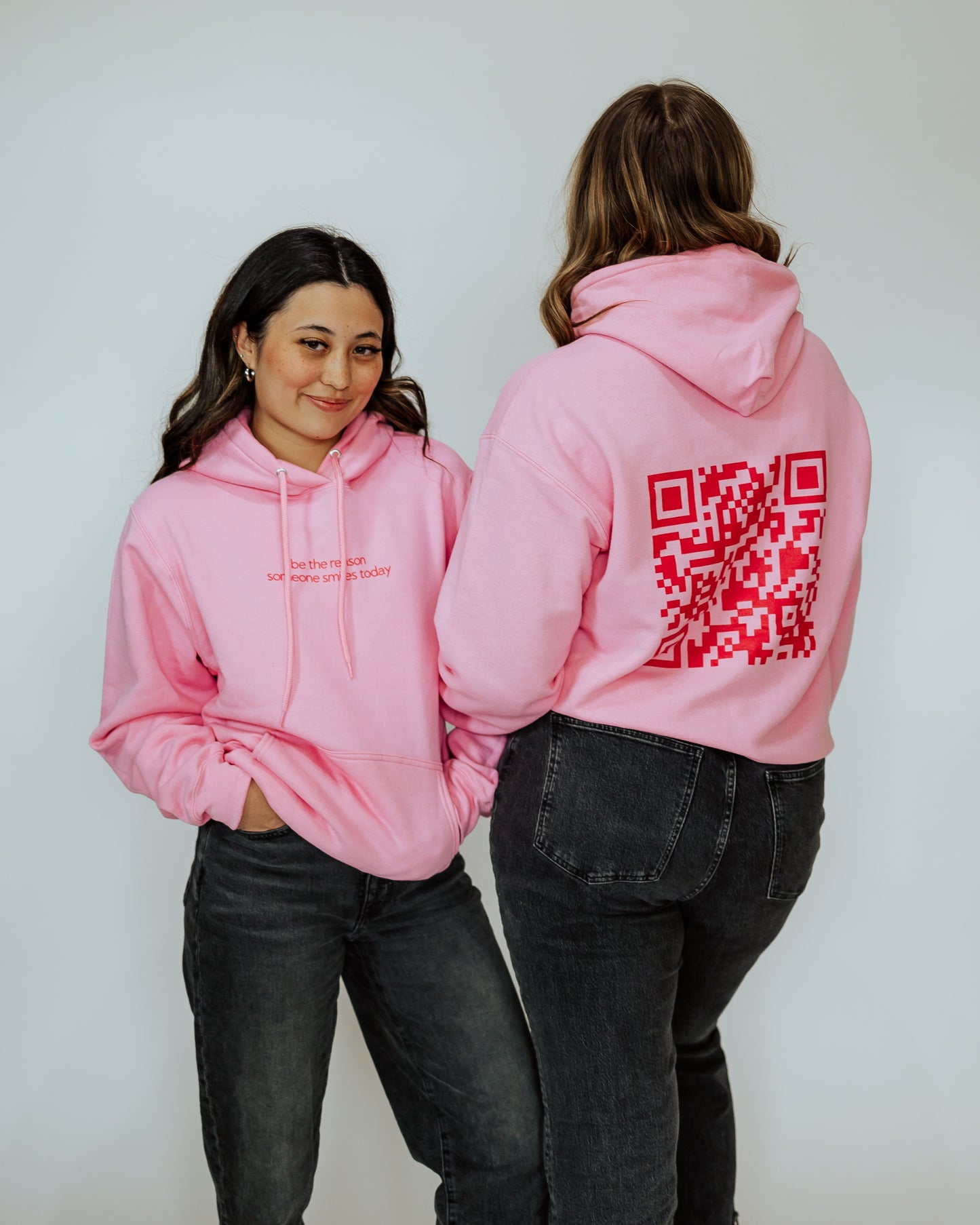 Pink Smile Hoodie