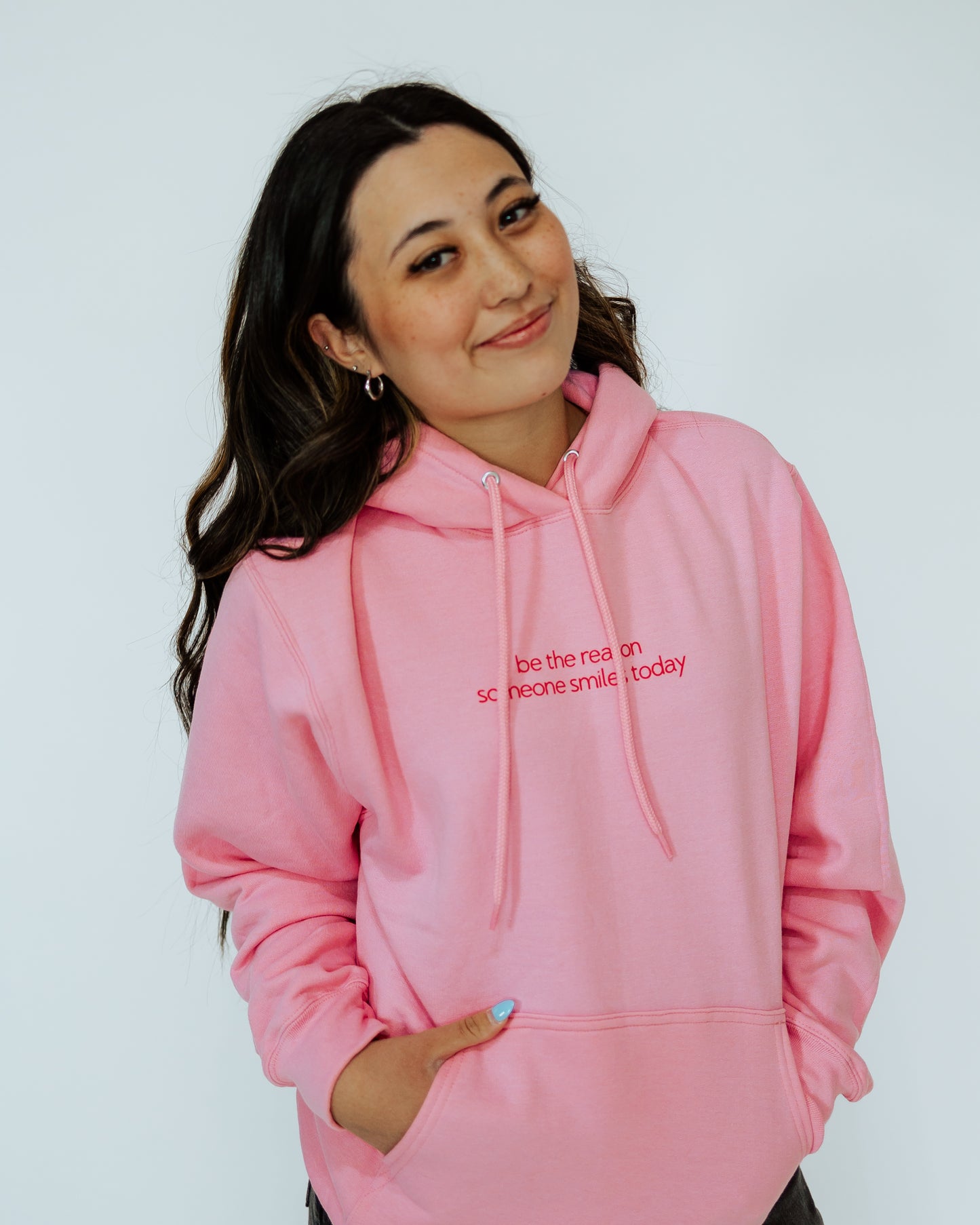 Pink Smile Hoodie